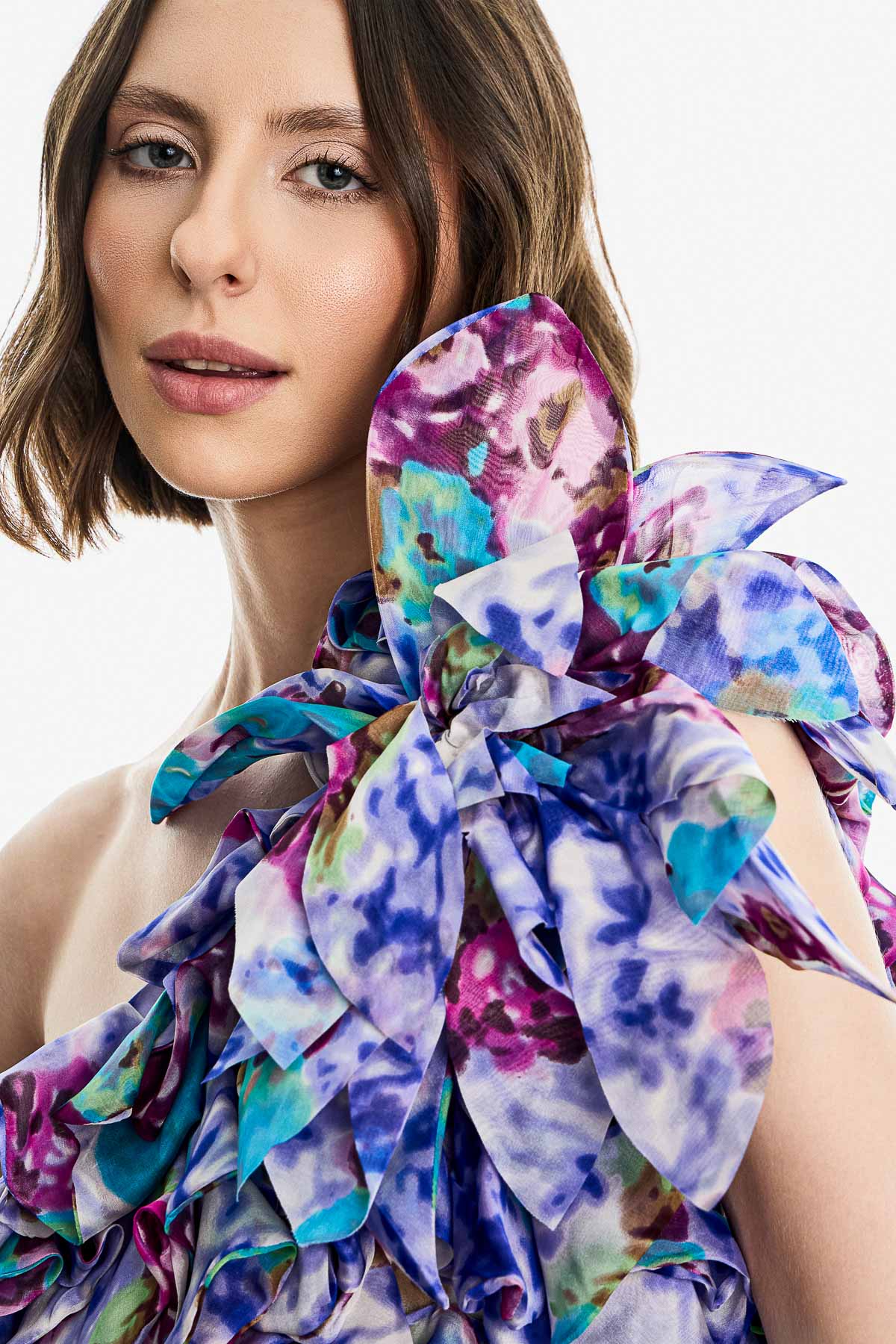 Vestido Midi floral Hortencia