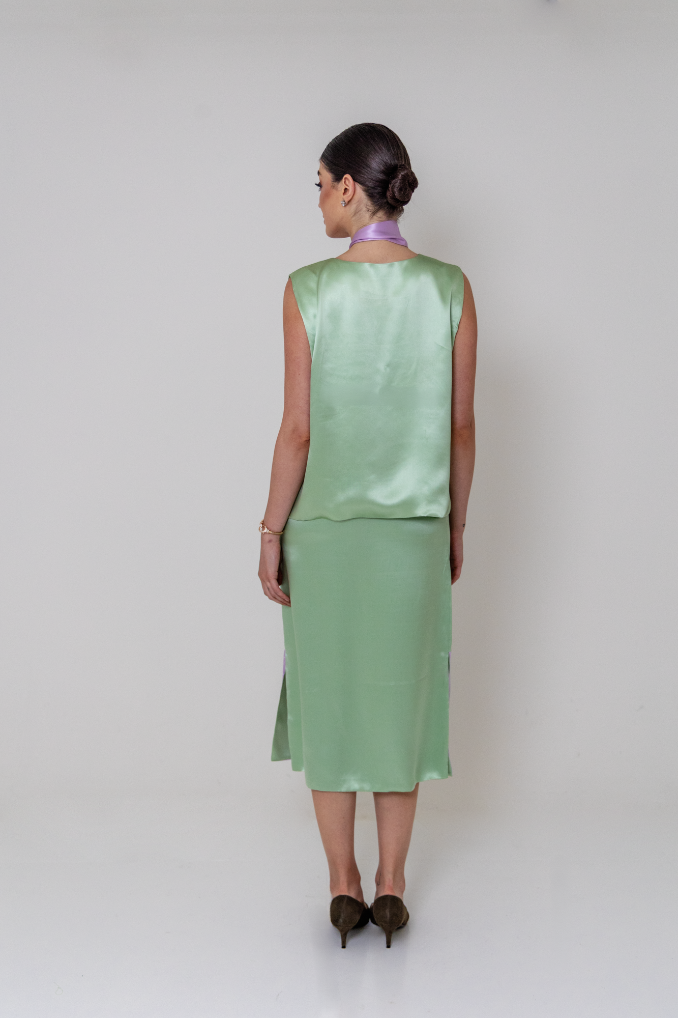 Colete Sofia Duplo em Seda