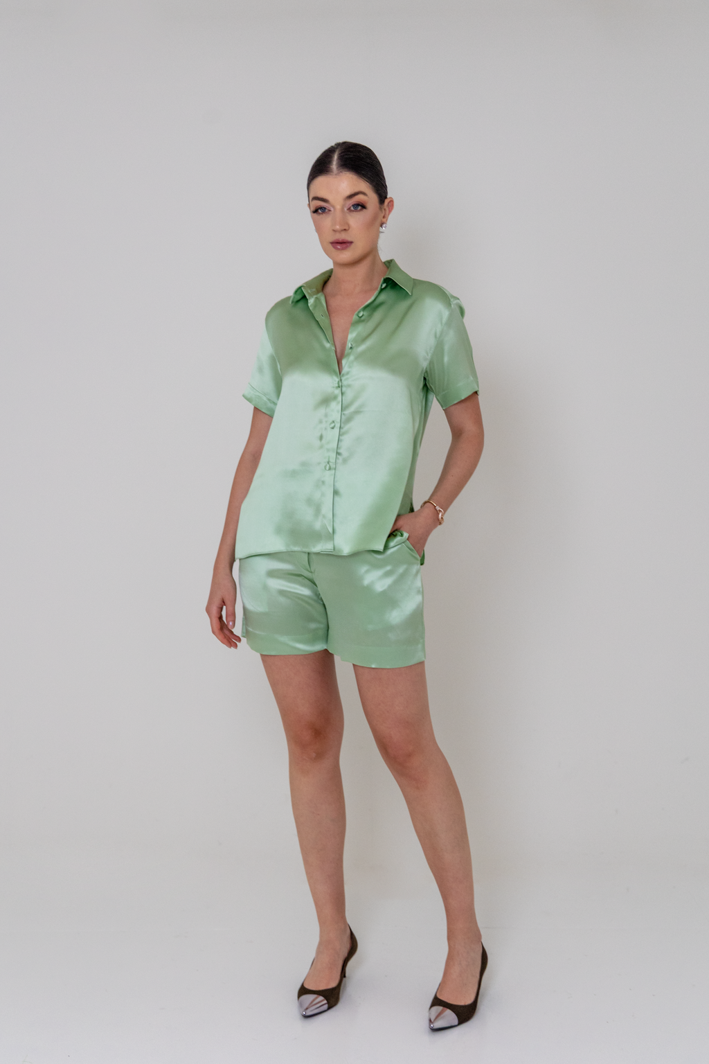 Camisa Manga Curta Sofia