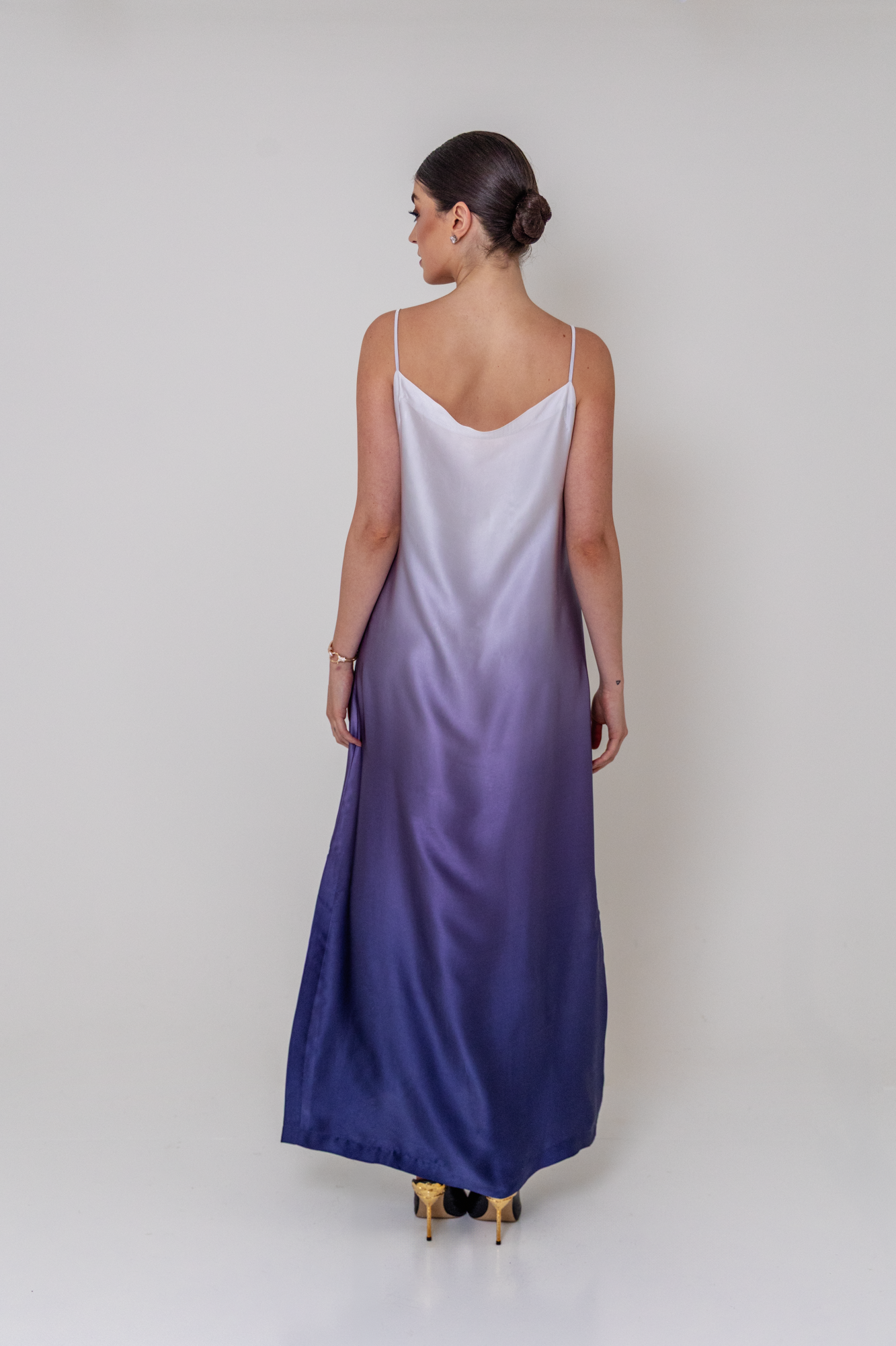 Vestido Longo Fenda Sofia