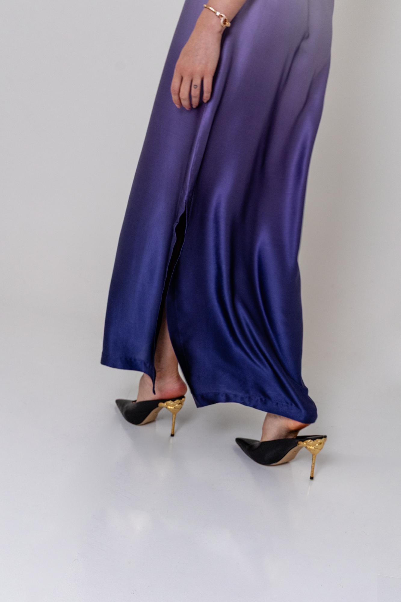 Vestido Longo Fenda Sofia